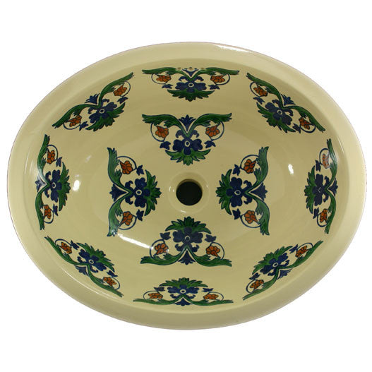 Traditional Mexican Sink-Alas De Flor