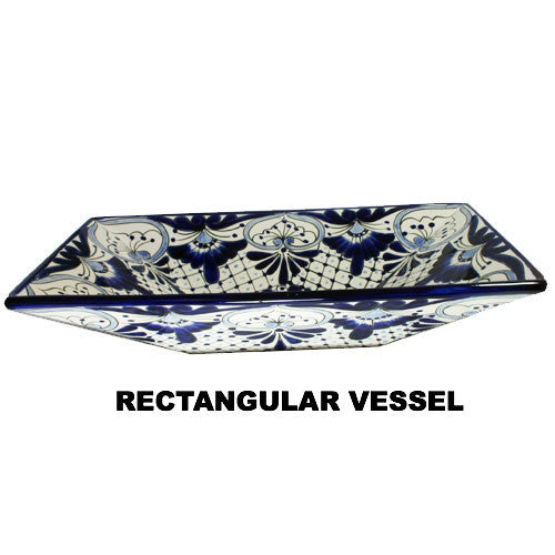 Traditional Mexican Sink-Flores De Noche III