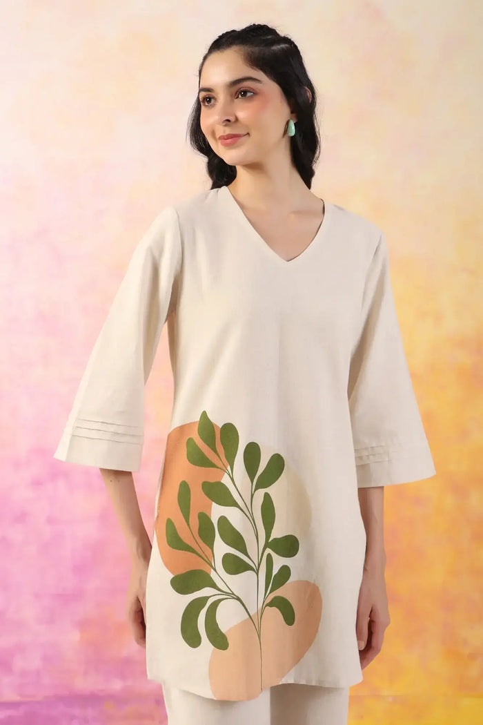 Vivid Vogue Cotton Flex Co-ord Set