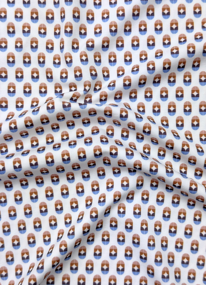 Walseth Printed Stretch Polo