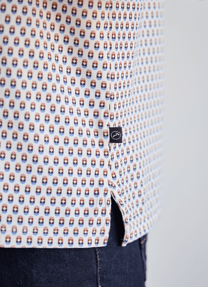 Walseth Printed Stretch Polo - 15584-83675 - Hammer Made