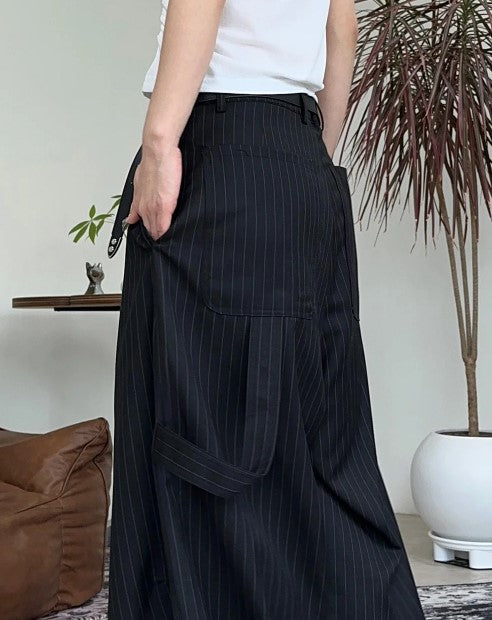 Wide Stripe Trousers