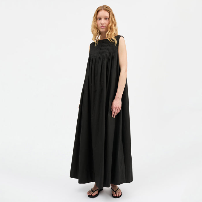 Women's Cotton Pavlova Dress - Black