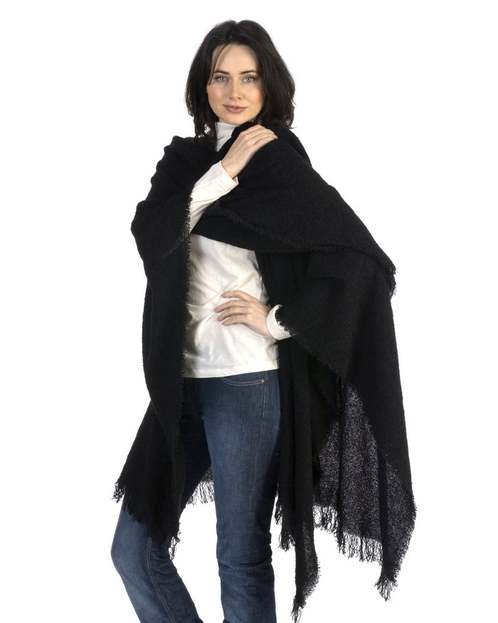 Women's Lambswool Celtic Ruana