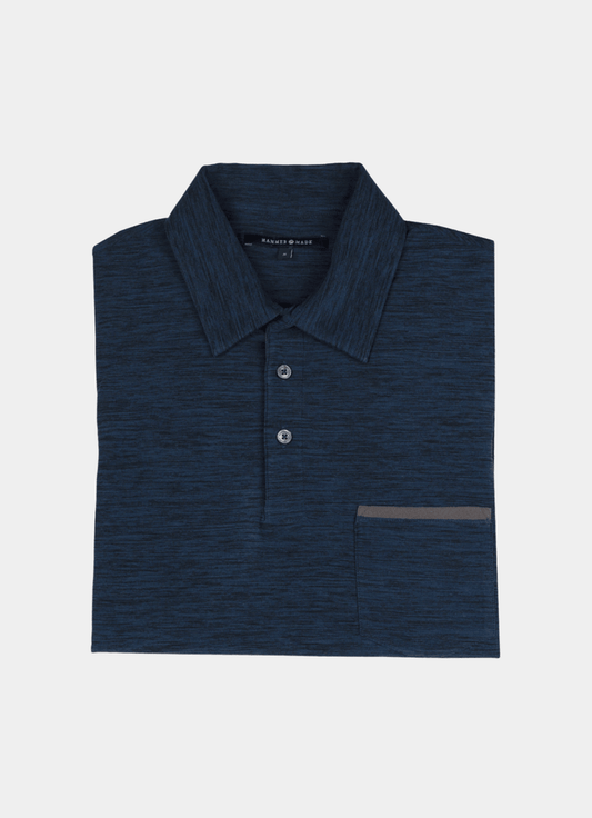 Zephyr Long Sleeve Stretch Polo - 15392-80857 - Hammer Made