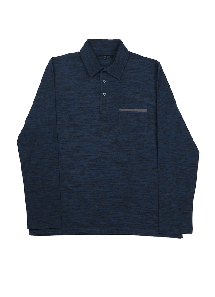 Zephyr Long Sleeve Stretch Polo - 15392-80857 - Hammer Made